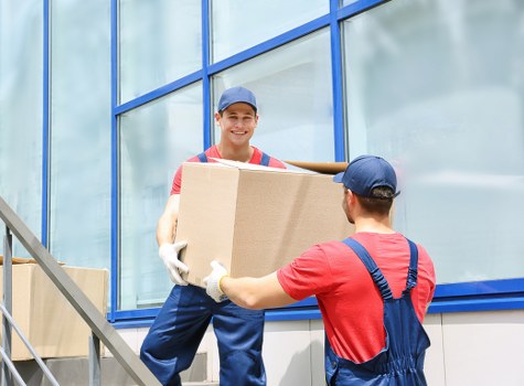 House removals in Belgravia with furniture protection