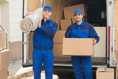 Belgravia Removals professionals managing a final moving stage
