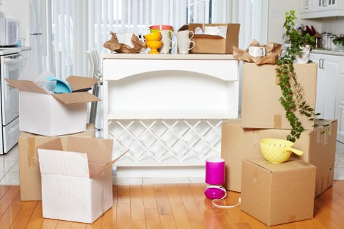 Careful loading of furniture during a Belgravia relocation