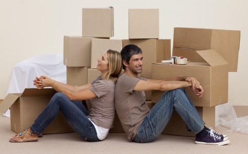 Careful handling of valuable furniture during a Belgravia move