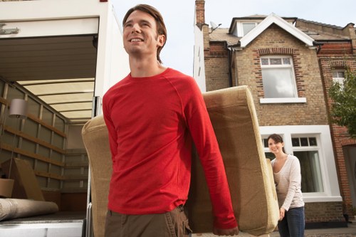 Same day removals team working in Belgravia on an urgent home move