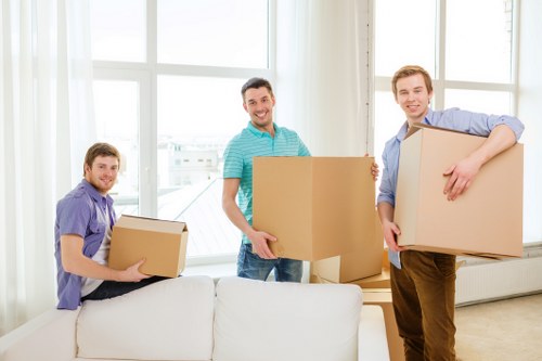 Secure loading of a piano removals service in Belgravia