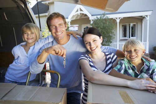 Professional movers handling valuable furniture during a Belgravia relocation
