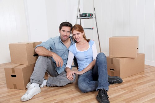 Local office moving team working in Belgravia