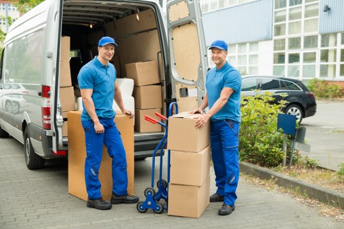 Business relocation logistics for an office move in Belgravia