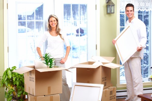 Organized commercial relocation setup in Belgravia office space
