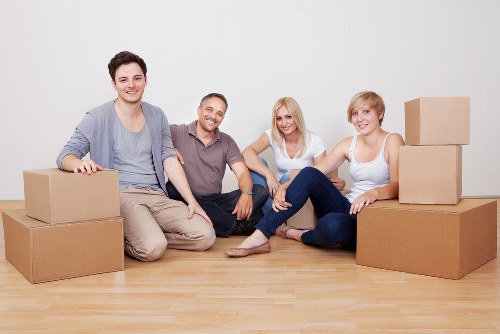 A removals specialist assessing property access and moving risks