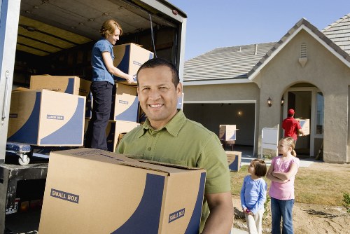 Packed boxes and fragile items prepared for a Belgravia move