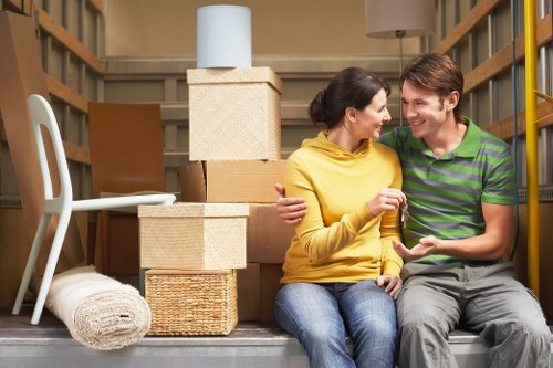 Office relocation logistics in a Belgravia commercial property